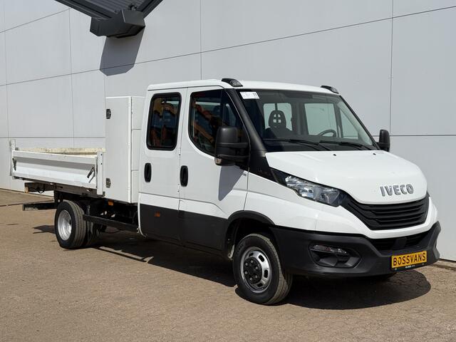 Iveco DAILY 35C16 3.0 Dubbele Cabine Kipper Dubbellucht 3,5t Trekhaak 6 Stoelen Airco Cruise Control Benne Tipper