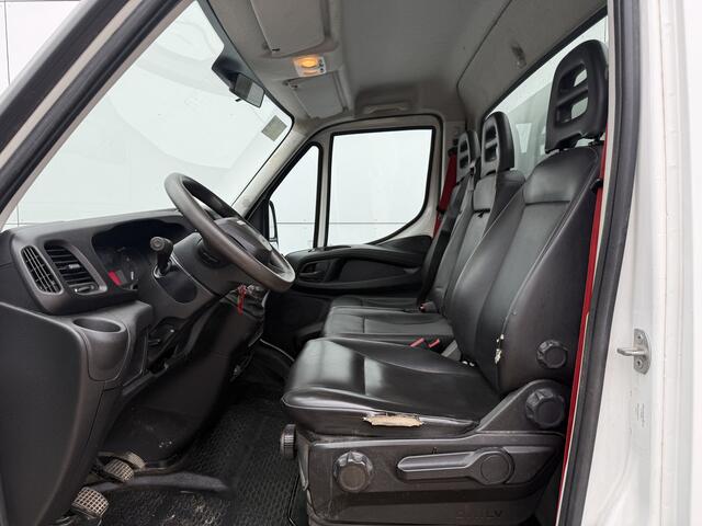 Iveco DAILY 35C16 3.0 L4 Kipper Dubbellucht Airco Cruise Control 3.5T Trekhaak Lederen bekleding Benne Tipper