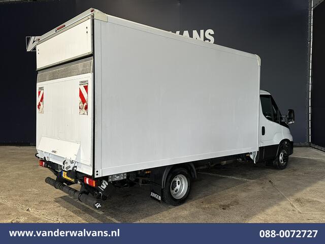 Iveco DAILY 35C16H 157pk Bakwagen Laadklep Dubbel Lucht Euro6 Airco | 1010kg laadvermogen Bijrijdersbank