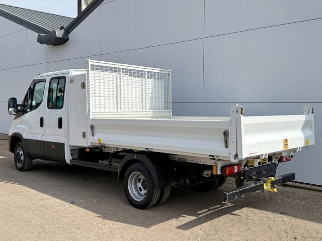 Iveco DAILY 35C16 3.0 Dubbele Cabine Kipper Dubbellucht 3,5t Trekhaak 6 Stoelen Airco Cruise Control Luchtgeveerde stoel Benne Tipper