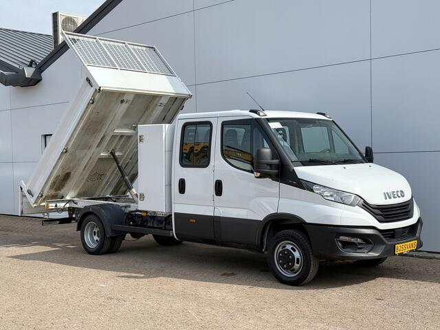 Iveco DAILY 35C16 3.0 Dubbele Cabine Kipper Dubbellucht 3,5t Trekhaak 6 Stoelen Airco Cruise Control Luchtgeveerde stoel Benne Tipper