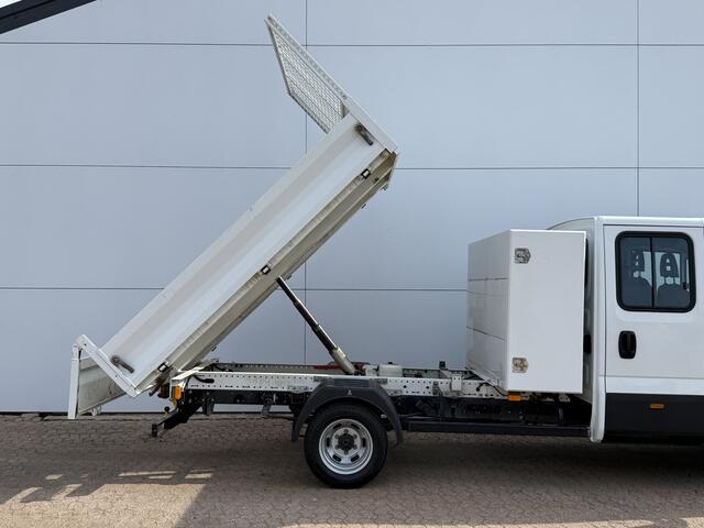 Iveco DAILY 35C16 3.0 Dubbele Cabine Kipper Dubbellucht 3,5t Trekhaak 6 Stoelen Airco Cruise Control Luchtgeveerde stoel Benne Tipper