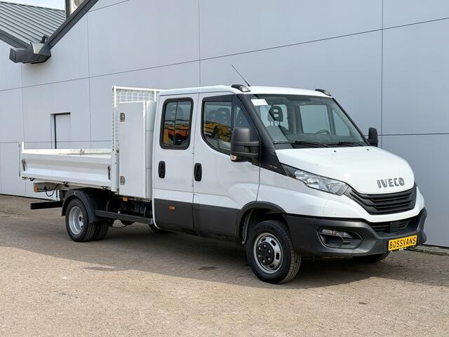 Iveco DAILY 35C16 3.0 Dubbele Cabine Kipper Dubbellucht 3,5t Trekhaak 6 Stoelen Airco Cruise Control Luchtgeveerde stoel Benne Tipper