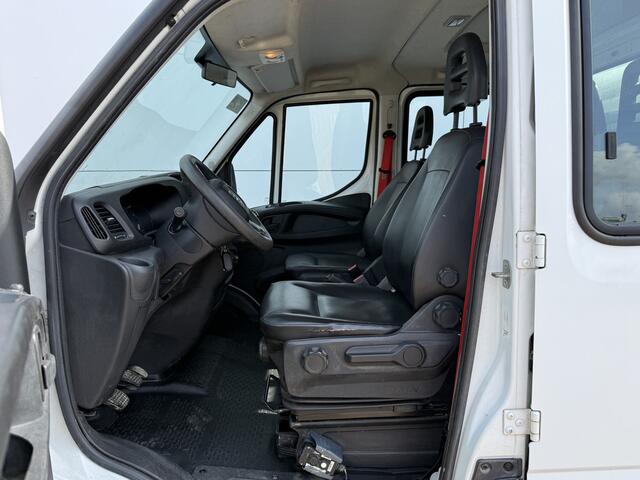 Iveco DAILY 35C16 3.0 Dubbele Cabine Kipper Dubbellucht 3,5t Trekhaak 6 Stoelen Airco Cruise Control Luchtgeveerde stoel Benne Tipper
