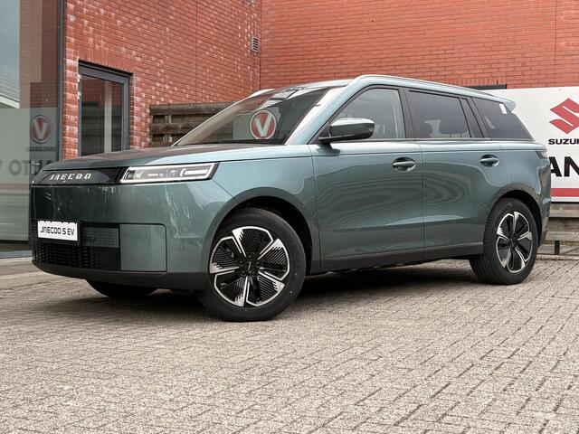 Jaecoo 5 EV Exclusive 61 kWh 400Km, Automaat, Navigatie, Stoel vent., Applecarpl./Andr. Auto, Panoramadak, Luxe lederen bekleding, Sony Sound System