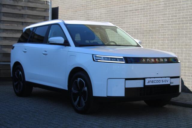 Jaecoo 5 EV Exclusive 61 kWh 400Km, Automaat, Navigatie, Stoel vent., Applecarpl./Andr. Auto, Panoramadak, Luxe lederen bekleding, Sony Sound System