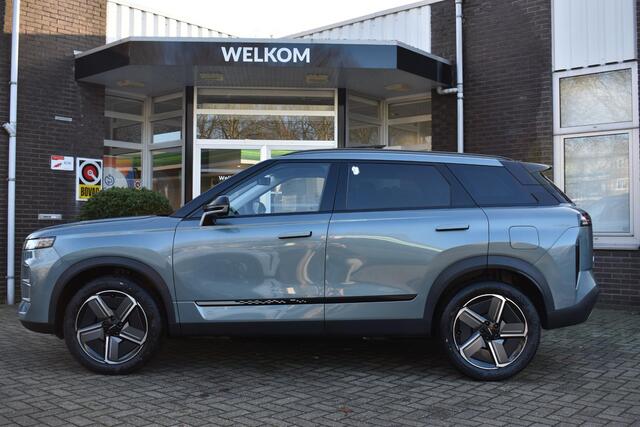 Jaecoo 7 1.5 GDI SHS-P Exclusive INRUILPREMIE | SCHUIF/KANTELDAK | 360 CAMERA | STUUR/STOELVERWARMING | LEDER | SONY | HUD | APPLECARPLAY/ANDROIDAUTO | CRUISE CONTROL | CLIMATE CONTROL | PDC