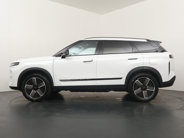 Jaecoo 7 1.5 PHEV Exclusive 1500 KG Trekgewicht - Elektrisch verstelbare geheugen stoel(en) - Head-up display - Draadloos Apple Carplay/Android Auto - Panorama dak - Elektrische achterklep - Achteruitrij camera - Parkee Fabrieksgarantie t/m 10-12-2032