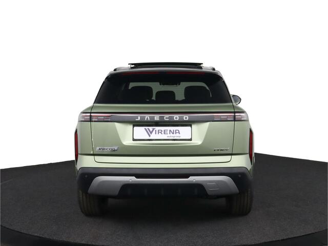 Jaecoo 7 1.5 GDI SHS-P Exclusive Prijs incl. Inruilpremie ¤ 1.500,- - Panoramadak - Elektrisch verstelbare stoel(en) met geheugen - Parkeerhulp voor en achter - 1.500kg trekgewicht - Model Green - 7 Jaar of 150.000km fabrieksgarantie