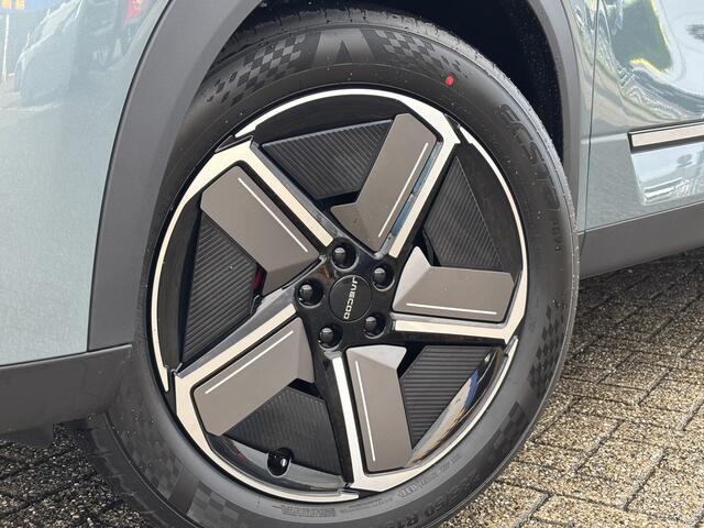Jaecoo 7 SHS 1.5 PHEV Exclusive met 1500 KG trekgewicht, 1200 KM RANGE Navigatie, Elektrische achterklep, Luxe lederen bekleding en 7 jaar garantie Nu met 4000 euro Inruil/WK-voordeel