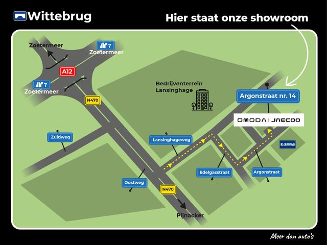 Jaecoo 7 1.5 GDI SHS-P Exclusive met 1500 KG trekgewicht, 1200 KM RANGE Navigatie, Elektrische achterklep, Luxe lederen bekleding en 7 jaar garantie Direct leverbaar!