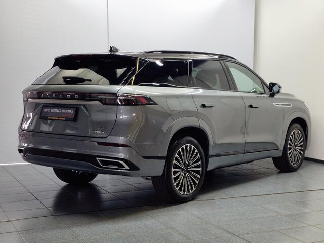 Jaecoo 8 1.5 SHS-P PHEV Exclusive 7 persoons, Automaat, Luxe Lederen Bekleding, Stoelverw./Ventilatie, HUD, elektr. Achterklep, Dodehoek detectie, 1000KM Actieradius