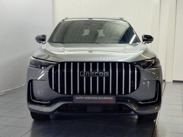 Jaecoo 8 1.5 SHS-P PHEV Exclusive 7 persoons, Automaat, Luxe Lederen Bekleding, Stoelverw./Ventilatie, HUD, elektr. Achterklep, Dodehoek detectie, 1000KM Actieradius