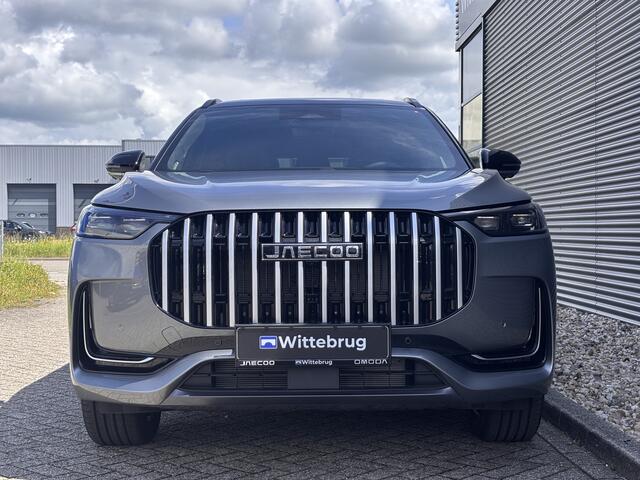 Jaecoo 8 1.5 SHS-P Exclusive 7p Plug-In Hybride met 1000 km Range en 135km Elektrisch, Lederen bekleding, 7-persoons! Uit voorraad leverbaar!