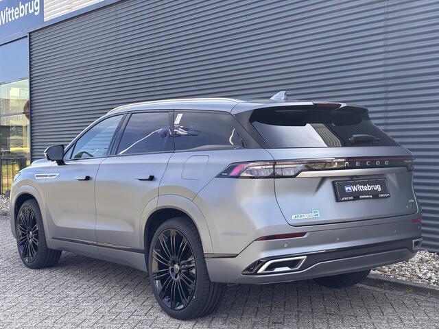Jaecoo 8 1.5 SHS-P Luxury Plug-In Hybride met Lederen Bekleding, Massage functie, 22 Inch Velgen en Navigatie en Direct leverbaar!