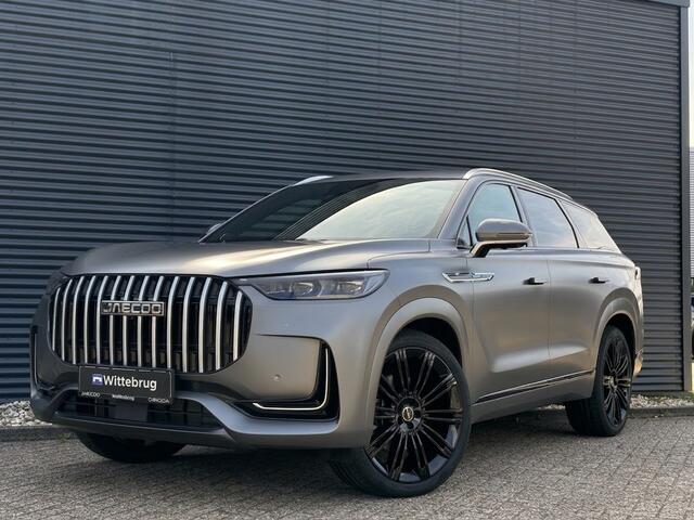 Jaecoo 8 1.5 SHS-P Luxury Plug-In Hybride met Lederen Bekleding, Massage functie, 22 Inch Velgen en Navigatie en Direct leverbaar!
