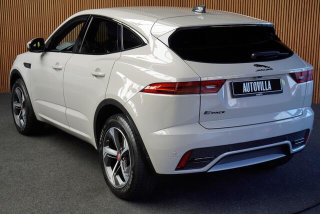 Jaguar E-Pace 1.5 P160 R-Dynamic SE 360° Meridian Leer ACC Navi Keyless Entry & Go Elektr. bedienbare achterklep Memory seats Climate PDC Zwarte alcantara hemelbekleding LM velgen BTW auto
