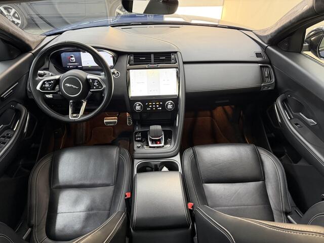 Jaguar E-Pace 1.5 P300e AWD R-Dynamic HSE, 309Pk, 2021, Volledig leder, Dealer onderhouden, Alcantara hemel, Cruise control, 360" camera, Climate control, Stoelverwarming,