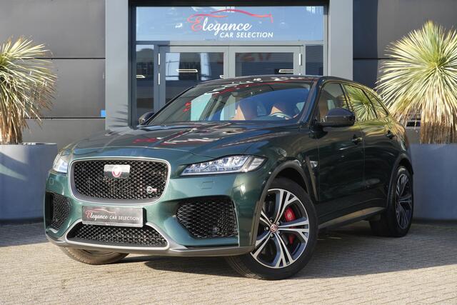 Jaguar F-PACE 5.0 V8 S/C AWD SVR 550pk Meridian/Navigatie/Camera