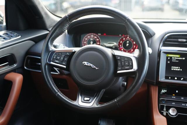 Jaguar F-PACE 5.0 V8 S/C AWD SVR 550pk Meridian/Navigatie/Camera