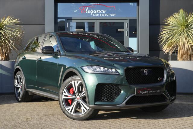 Jaguar F-PACE 5.0 V8 S/C AWD SVR 550pk Meridian/Navigatie/Camera