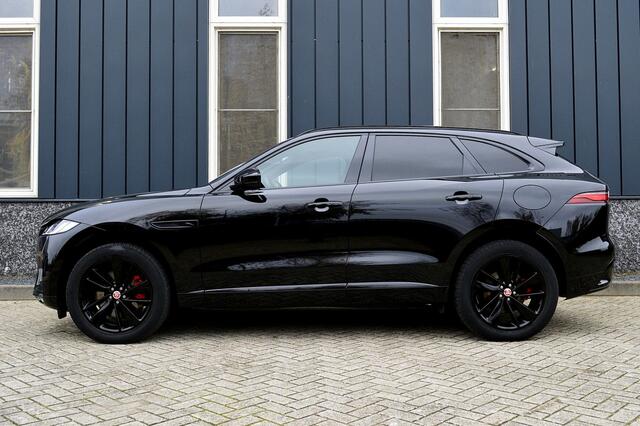 Jaguar F-PACE 2.0 P400e PHEV R-Dynamic Black Rijklaarprijs-Garantie Panorama dak Leder Navigatie Trekhaak