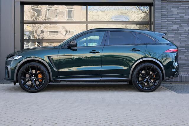 Jaguar F-PACE 5.0 V8 S/C AWD SVR | UNIEK! | DEALER ONDH | BRITISH RACING GREEN | COBRA EXHAUST | STOELKOELING | 360 |