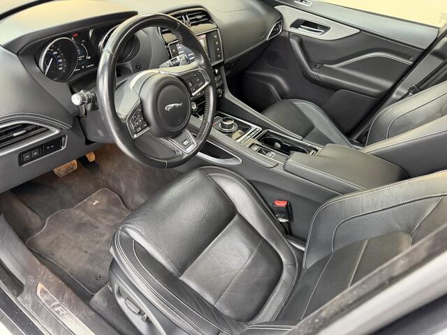 Jaguar F-PACE 2.0 R-Sport AWD 25t, 250Pk, 2017, 1ste eigenaar, Dealer onderhouden, Panoramadak, Trekhaak, Climate control, Cruise control, Camera, Stoelverwarming, LED koplampen, 22" velgen,