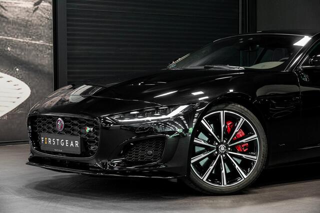 Jaguar F-TYPE P575 AWD R 75 *Panorama / Stoelventilatie / Sport-uitlaat / Meridian / Memory*