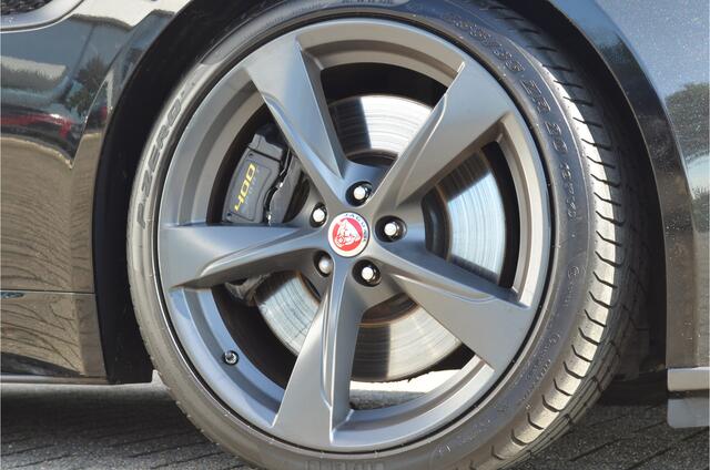 Jaguar F-TYPE 3.0 V6 RWD 400 Sport NL auto | Dealer onderhouden | 2x Memory stoel + stuur | Stoelventilatie / verwarming | Pano | Meridian surround | LED koplampen | Stuurverwarming | Sportuitlaat