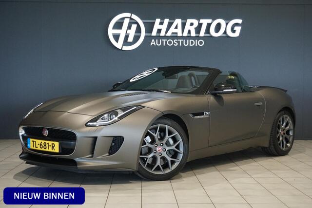 Jaguar F-TYPE 3.0 V6 Convertible 340PK / DODEHOEK / KEYLESS / LEDER /