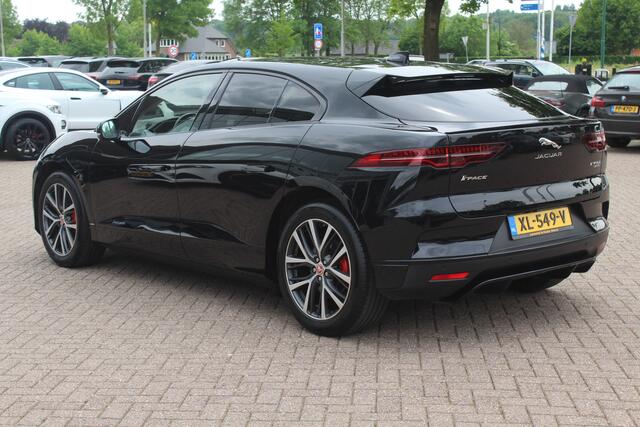 Jaguar i-Pace EV400 First Edition 90 kWh / SoH 89% / Full option / Panoramadak / 360Camera / Head-up / Luchtvering / Leder / Meridian / Stuurverwarming