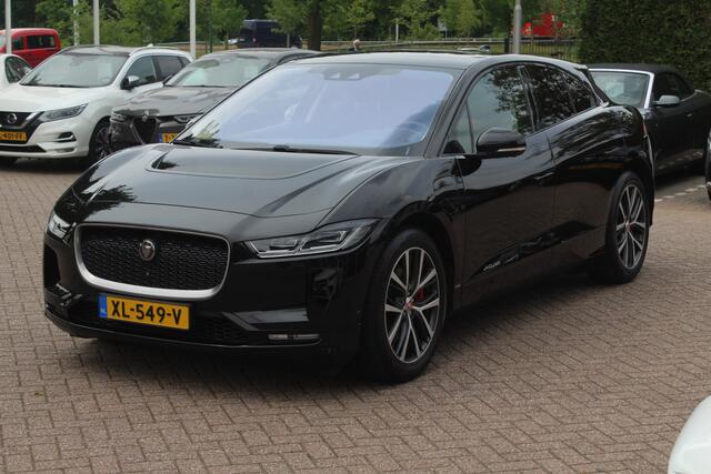 Jaguar i-Pace EV400 First Edition 90 kWh / SoH 89% / Full option / Panoramadak / 360Camera / Head-up / Luchtvering / Leder / Meridian / Stuurverwarming
