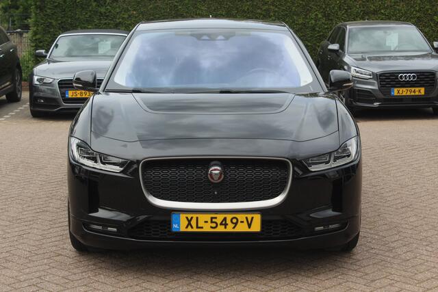 Jaguar i-Pace EV400 First Edition 90 kWh / SoH 89% / Full option / Panoramadak / 360Camera / Head-up / Luchtvering / Leder / Meridian / Stuurverwarming