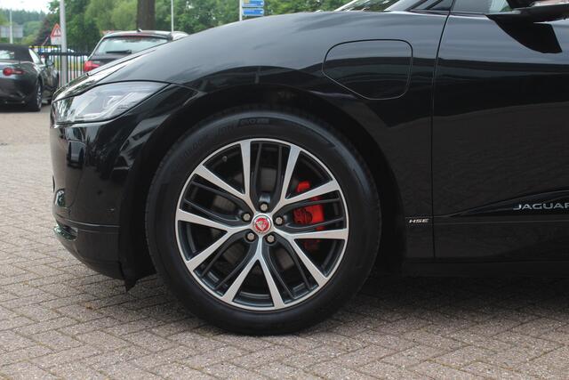 Jaguar i-Pace EV400 First Edition 90 kWh / SoH 89% / Full option / Panoramadak / 360Camera / Head-up / Luchtvering / Leder / Meridian / Stuurverwarming