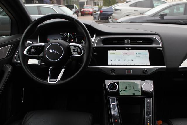Jaguar i-Pace EV400 HSE 90 kWh / Panoramadak / 360Camera / Head-up / Luchtvering / Leder / Meridian / Stuurverwarming