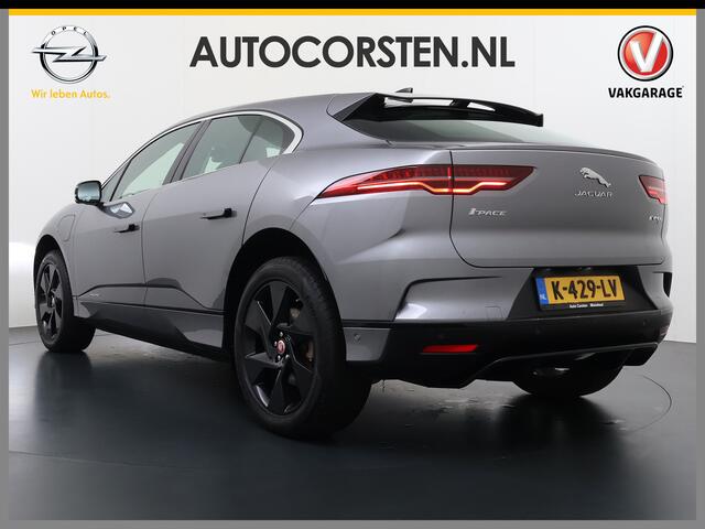 Jaguar i-Pace EV400 AWD Business Edition S 90kWh Leder 360°Camera Meridian®-Audio Stoel+Stuurverwarming Navi Ecc Apple Carplay Android Auto Cruise Control Voorruitverwarming DAB+ Led Verkeersbord detectie Rijstrooksensor Wifi SOH 89% Origineel Nederlandse Auto Nieuwpri