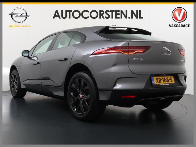 Jaguar i-Pace EV400 S AWD 90kWh Leder+Memory Panoramadak Camera Meridian®-Audio Stoelverwarming Navi Ecc Apple Carplay Android Auto Cruise Control Elek.Voorstoelen Voorruitverwarming DAB+ Led Verkeersbord detectie Rijstrooksensor Wifi Origineel Nederlandse Auto