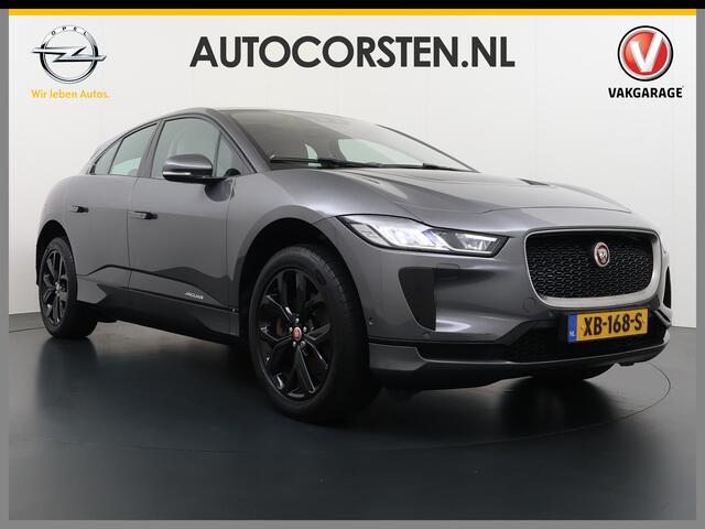 Jaguar i-Pace EV400 S AWD 90kWh Leder+Memory Panoramadak Camera Meridian®-Audio Stoelverwarming Navi Ecc Apple Carplay Android Auto Cruise Control Elek.Voorstoelen Voorruitverwarming DAB+ Led Verkeersbord detectie Rijstrooksensor Wifi Origineel Nederlandse Auto