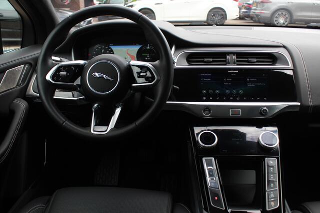 Jaguar i-Pace EV400 First Edition 90 kWh / Full option! / Panoramadak / 360Camera / Head-up / 20'' / Luchtvering / Leder / Meridian / Stoel+Stuurverwarming / 4zone Airco / DAB / Dodehoek / ACC