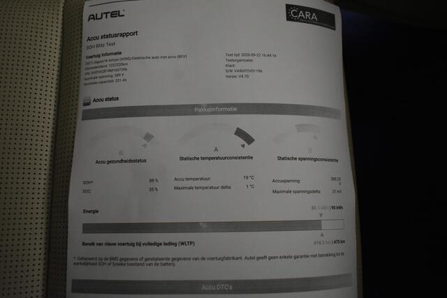 Jaguar i-Pace EV320 SE Business Pack 90 kWh Camera EL aKlep+stoelen Virtual Vol Leder