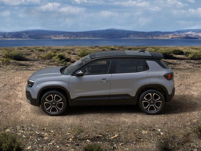 Jeep Avenger 1.2 e-Hybrid Summit | Schuif/Kanteldak | Leder&Winter Pack | Infotainment & Convenience Pack | Storm Grey