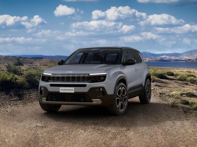 Jeep Avenger 1.2 e-Hybrid Summit | Schuif/Kanteldak | Leder&Winter Pack | Infotainment & Convenience Pack | Storm Grey