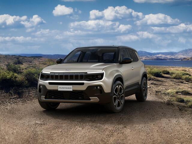 Jeep Avenger Summit 54 kWh | Schuif/Kanteldak | Leder&Winter Pack | Stone Grey