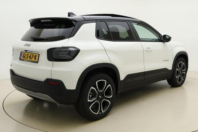 Jeep Avenger Summit 54 kWh | Panoramadak | Lederen bekleding | Massage stoel | Two-tone lak | LED projector koplampen | Navigatie