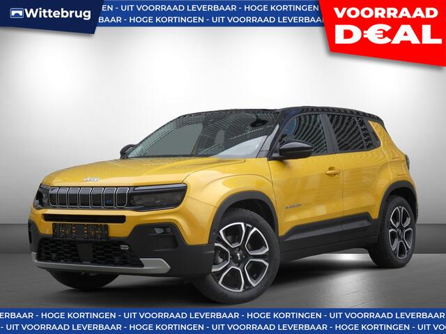 Jeep Avenger Summit 54 kWh LENTE DEAL BIJ WITTEBRUG
