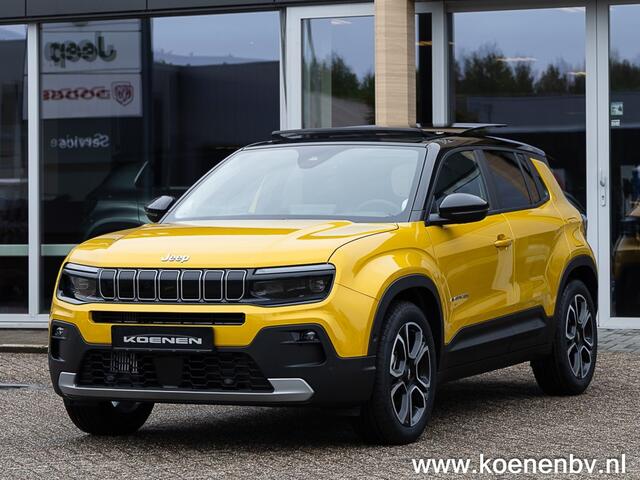 Jeep Avenger 1.2 E-Hybrid Summit PANORAMADAK / LEER / AUTOMAAT