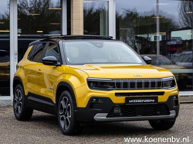 Jeep Avenger 1.2 E-Hybrid Summit PANORAMADAK / LEER / AUTOMAAT