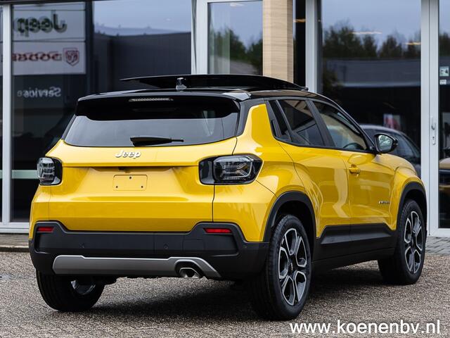 Jeep Avenger 1.2 E-Hybrid Summit PANORAMADAK / LEER / AUTOMAAT