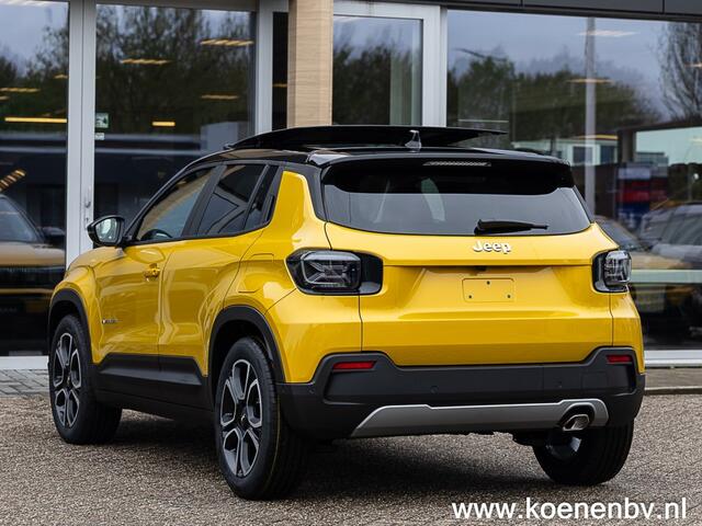 Jeep Avenger 1.2 E-Hybrid Summit PANORAMADAK / LEER / AUTOMAAT